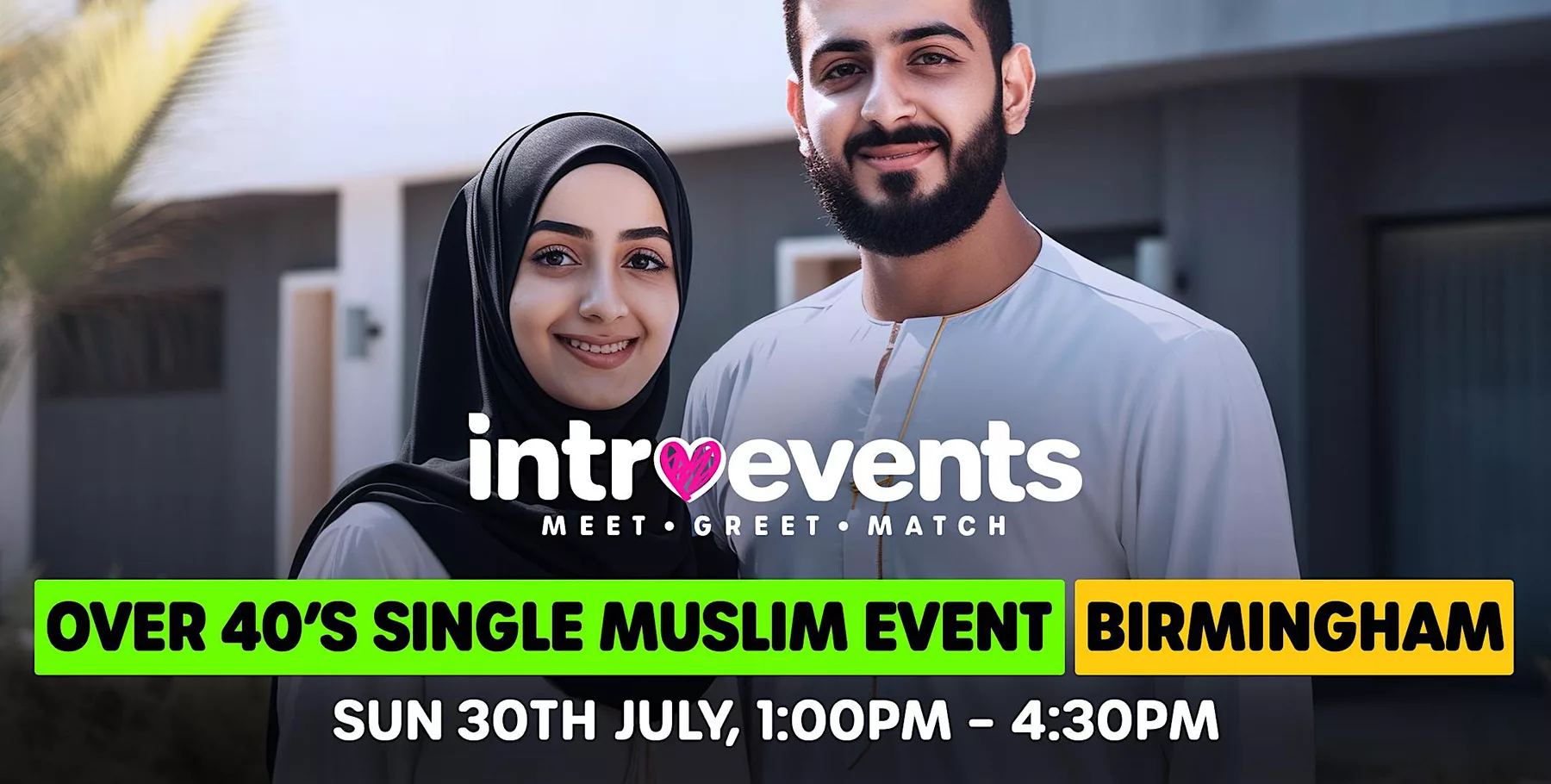 Muslim marriage events for over 40s